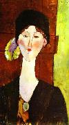 Amedeo Modigliani Portrait of Beatris Hastings oil painting artist